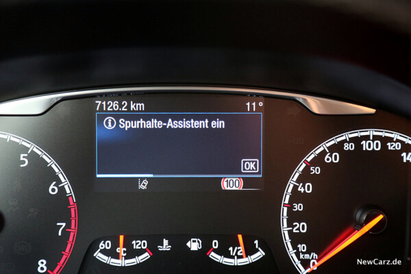 Ford Fiesta ST Spurhalteassistent