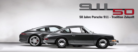 Porsche 911 Carrera 4S Coupé und Porsche 911 2.0 Coupé (Baujahr 1964)