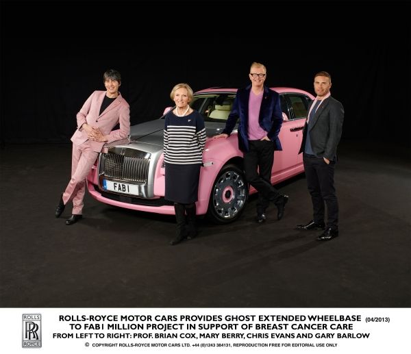 Rolls Royce FAB1 – Spenden sammeln gegen den Krebs