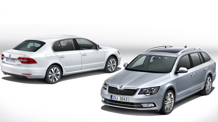 Skoda Superb mit Facelift auf der Shanghai Auto Show