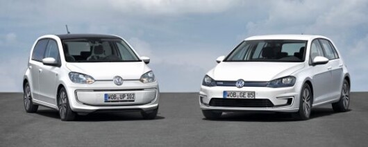 Der neue Volkswagen e-up! und der neue Volkswagen e-Golf