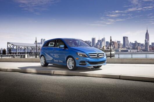 Mercedes-Benz B-Class Electric Drive in New York 2013 (Word Premiere at NYIAS 2013)