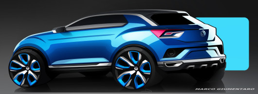 Die neue Volkswagen SUV-Studie T-ROC