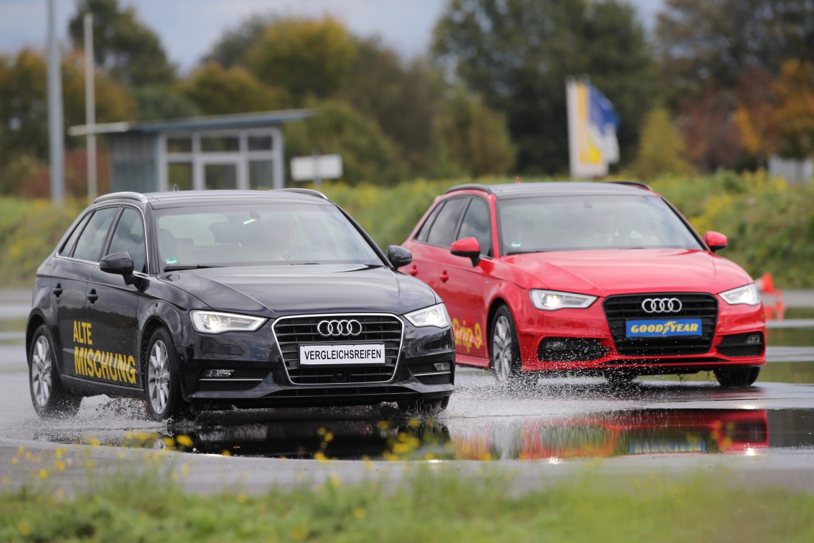 Fahrdemonstration Bremstest WR neue Mischung gegen alte Mischung2