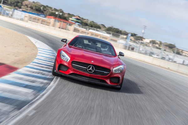 Driving Launch Mercedes AMG GT Laguna Seca 2014