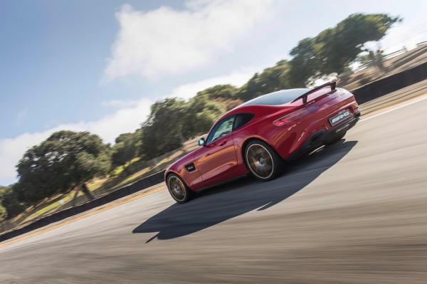 Driving Launch Mercedes AMG GT Laguna Seca 2014