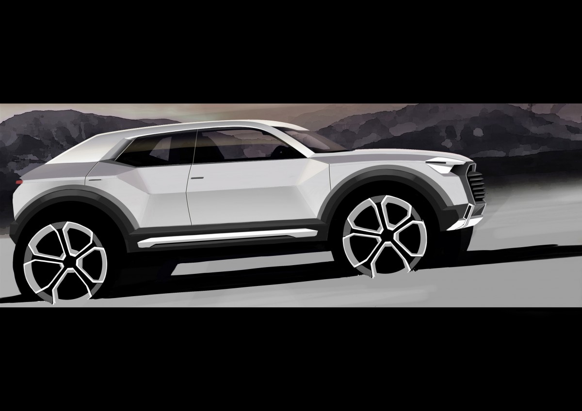 News: Audi Q1 Erlkönig erwischt