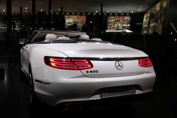 Mercedes S Cabriolet Heckansicht