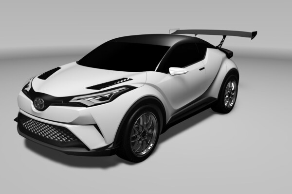 Die Rennversion de Toyota C-HR