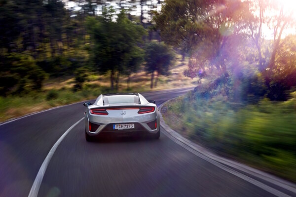 HONDA NSX SILVER METALLIC