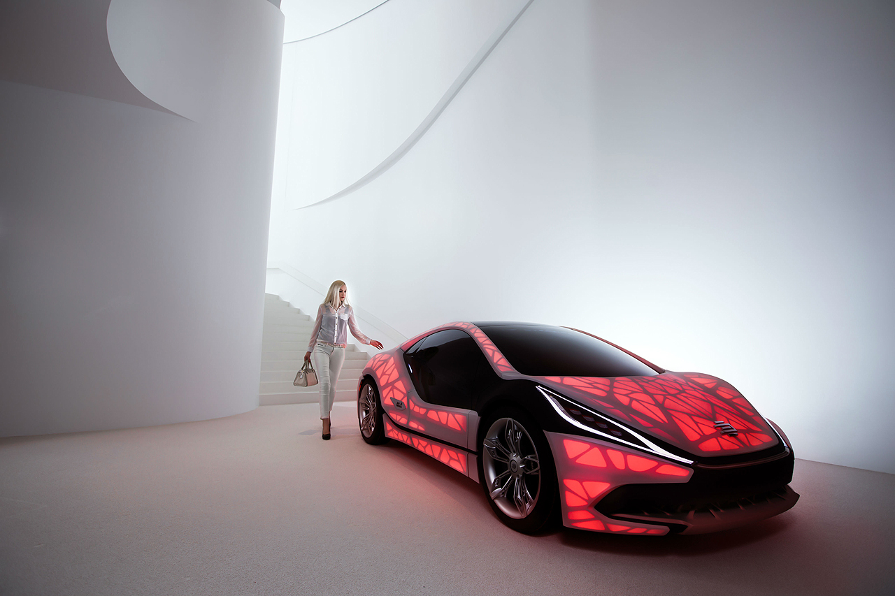 NewCarz EDAG Concept Car Light Cocoon