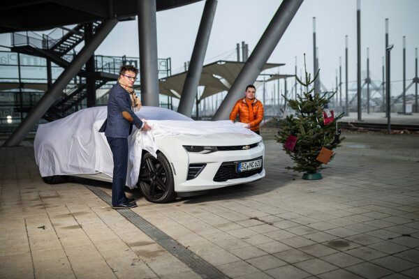 Chevrolet Camaro Cabrio V8 Übergabe