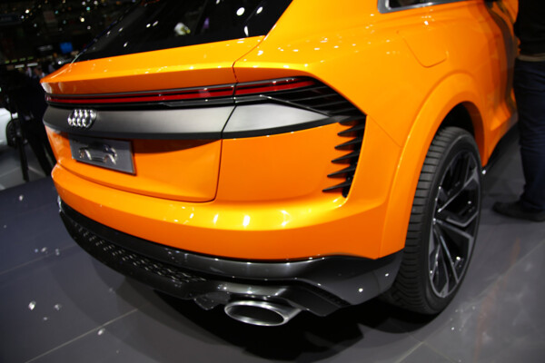 Audi Q8 Sport Concept Luftauslass