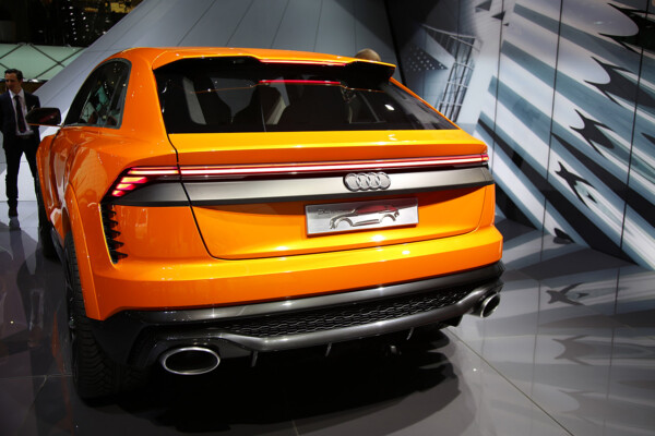 Audi Q8 Sport Concept Heck