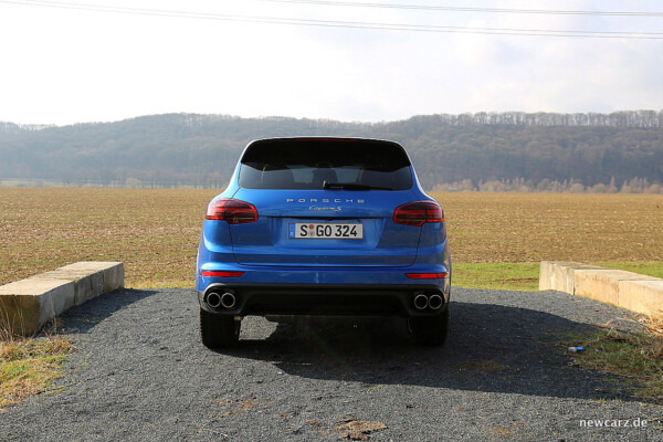 Porsche Cayenne S Diesel hinten