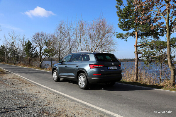 Skoda Kodiaq schräg hinten