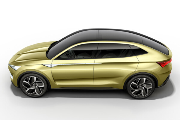 Skoda Vision-E Seitenansicht