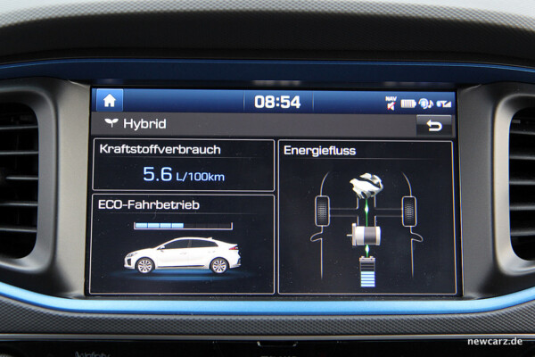 Hyundai IONIQ Hybrid Touchscreen