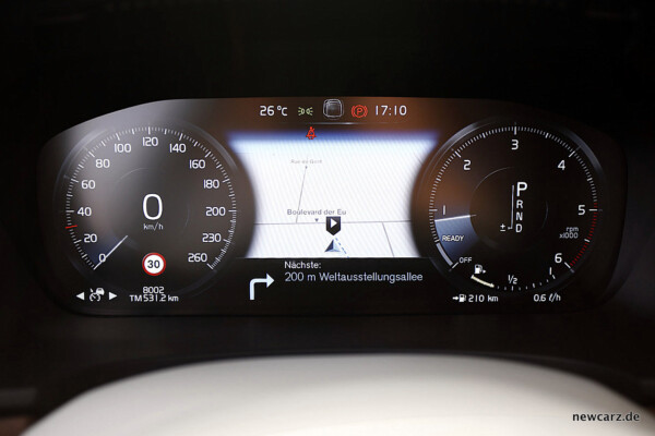 Volvo S90 Kombiinstrument