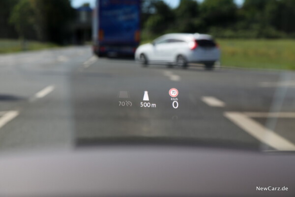 VW Arteon Head-Up-Display