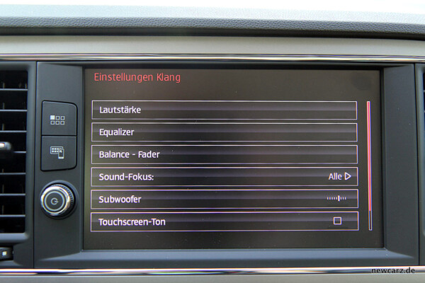 Seat Leon ST X-Perience Touchscreen