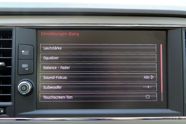 Seat Leon ST X-Perience Touchscreen