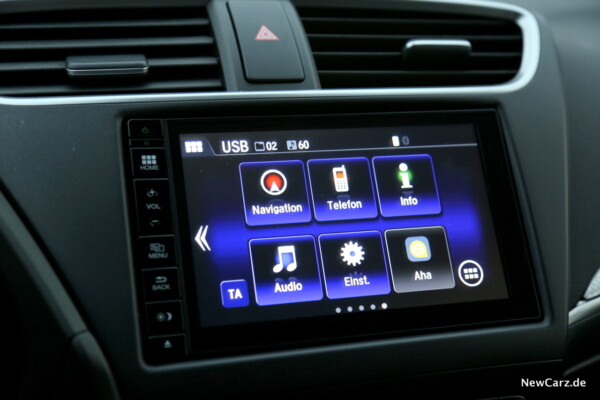 Honda Civic Sport Touchscreen