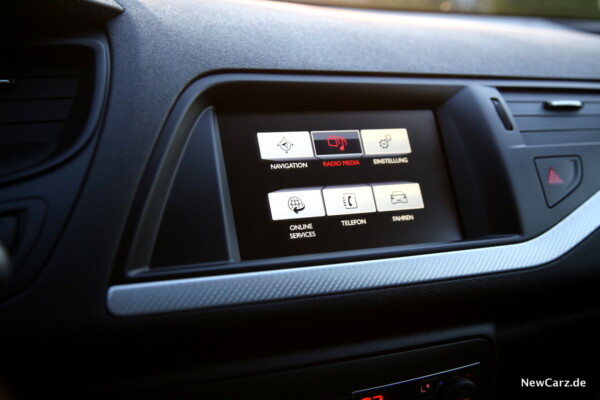 Citroen C5 Tourer Infotainment