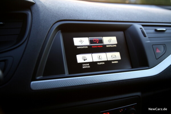 Citroen C5 Tourer Infotainment 