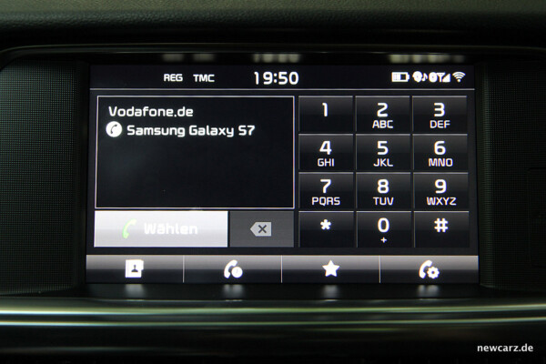 Kia Optima Telefonfunktion