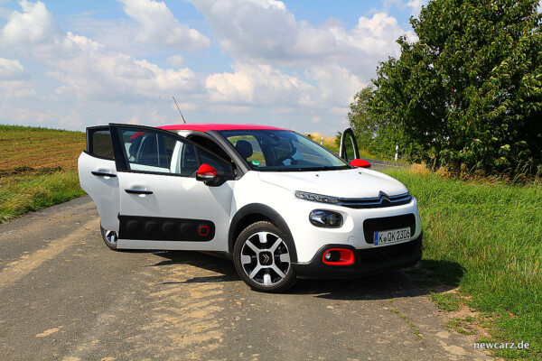 Citroen C3 2017 Türen offen