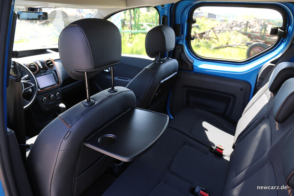 Dacia Dokker Stepway Klapptische