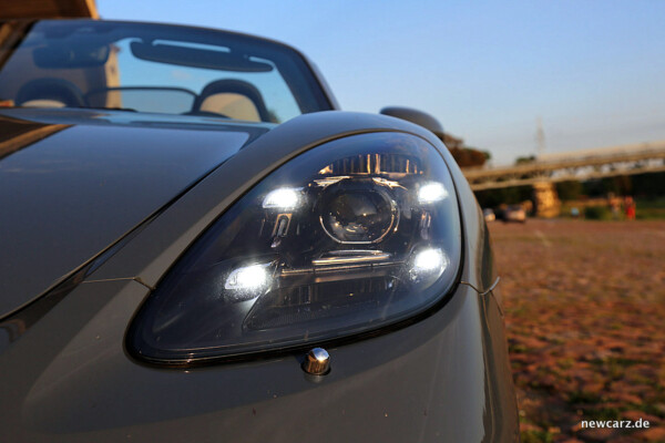 Porsche 718 Boxster S Scheinwerfer