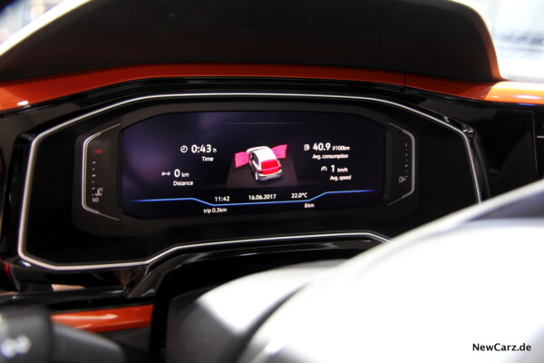 VW Polo Active Info Display