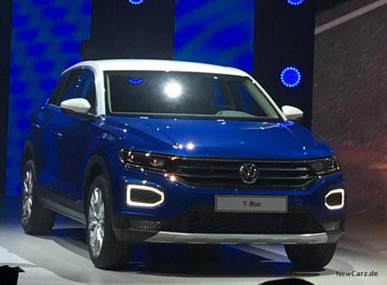 Weltpremiere: Volkswagen stellt den neuen Kompakt-Crossover T-Roc vor