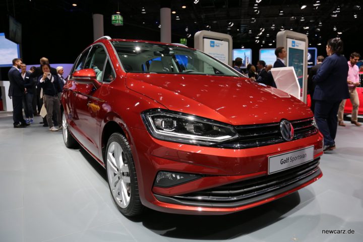 Volkswagen Golf Sportsvan Frontansicht