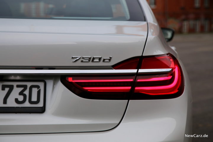 BMW 730d xDrive Heck