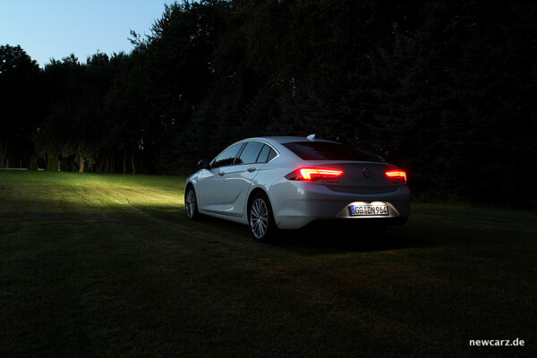 Opel Insignia schräg hinten dunkel