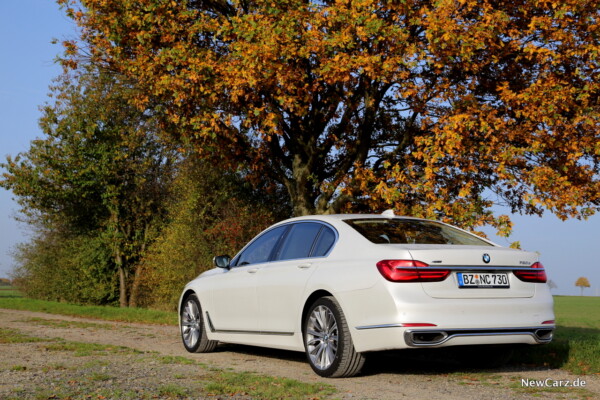 BMW 7er Heckansicht