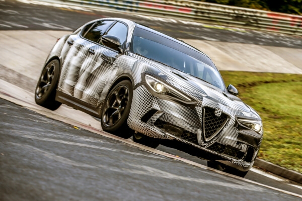 Alfa Stelvio Nordschleife