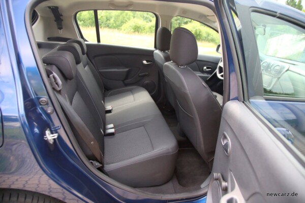 Dacia Sandero Rückbank