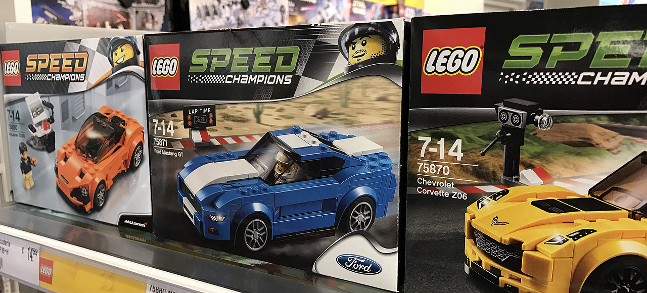 NewCarz LEGO Modellauto Spielzeug Männertraum