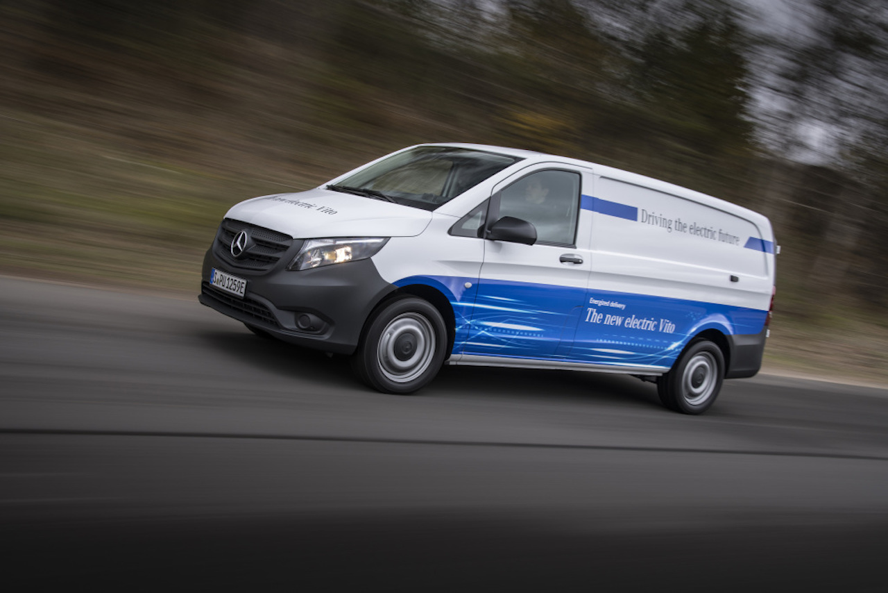 Mercedes-Benz Vans eVito Seitenansicht