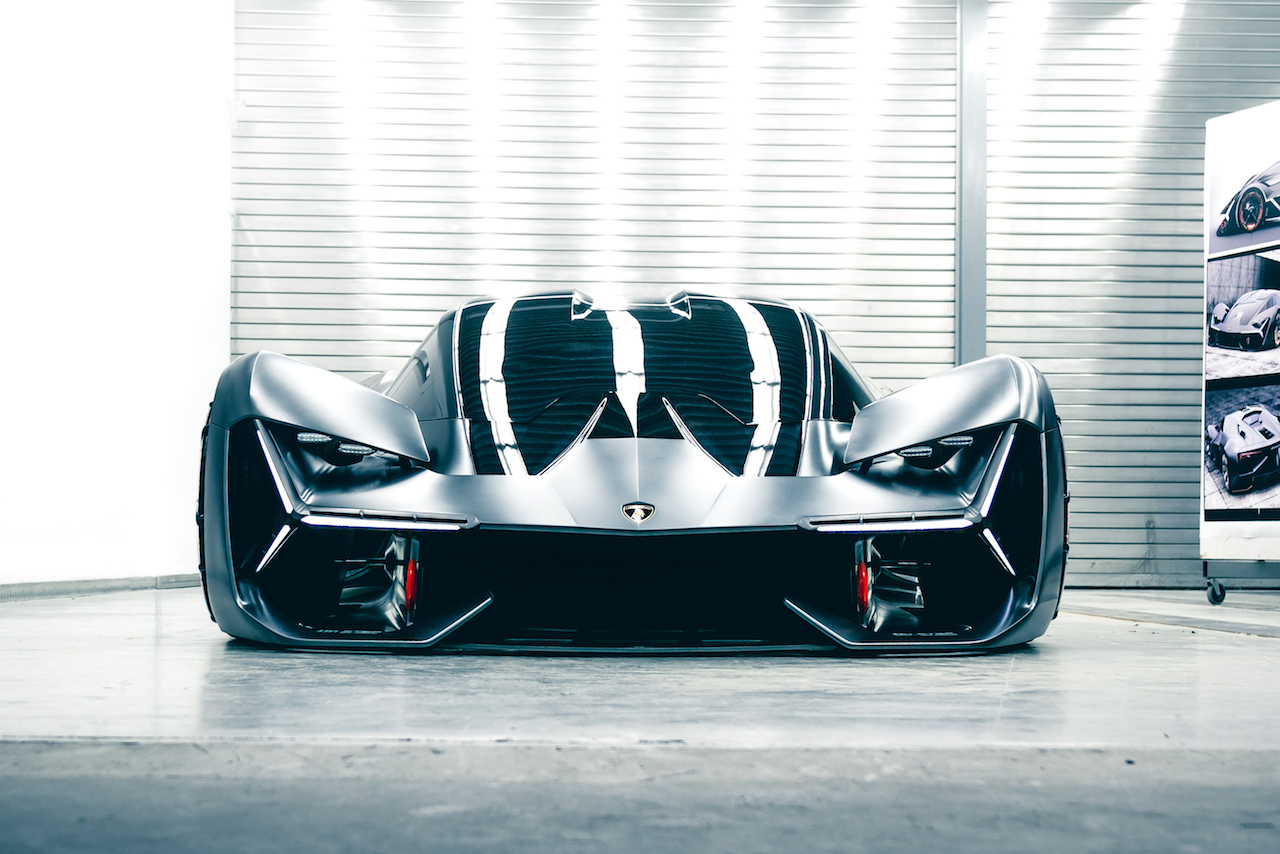 Lamborghini Terzo Millennio Front