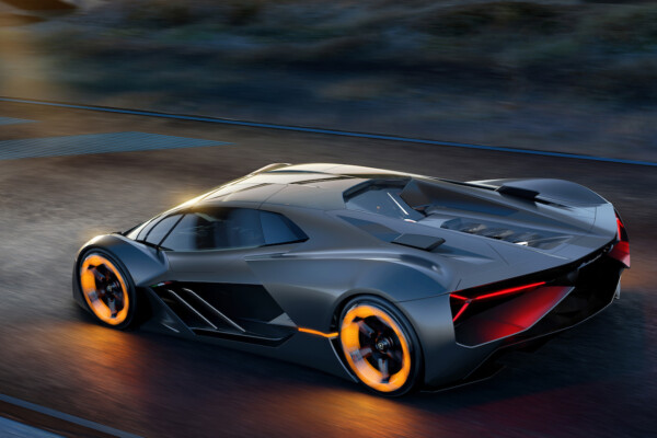 Lamborghini Terzo Millennio Heck