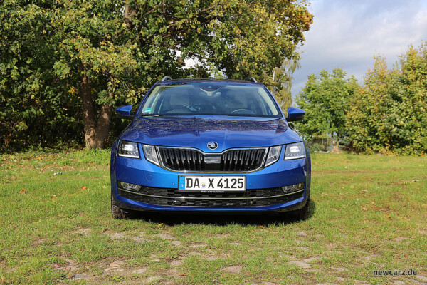 Skoda Octavia Combi Facelift Frontbereich