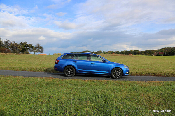 Skoda Octavia Combi Facelift Seite