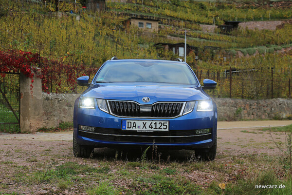 Skoda Octavia Combi Facelift Front