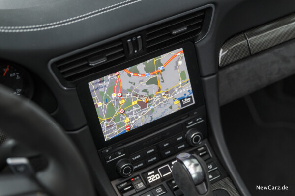 Porsche 911 Targa 4 GTS Touchscreen