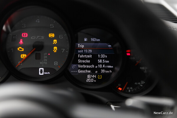 Porsche 911 Targa 4 GTS Verbrauch 